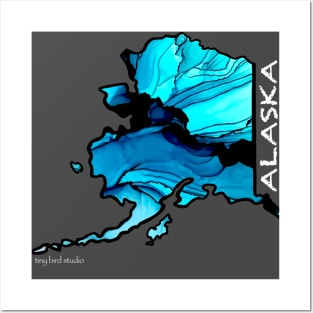 Blue Alaska Posters and Art